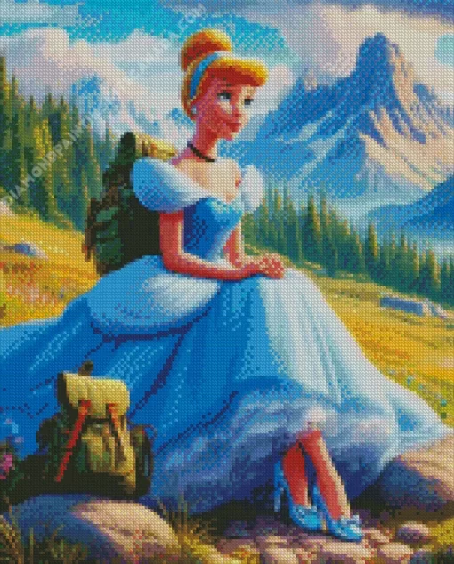 Princess Cinderella Diamond Painting