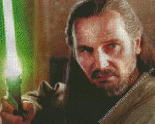 Qui Gon Jinn Diamond Painting