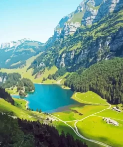 Seealpsee Diamond Painting