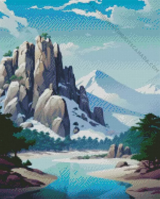 Seoraksan Diamond Painting