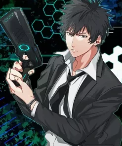 Shinya Kogami Character Diamond Painting