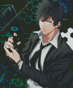 Shinya Kogami Character Diamond Painting