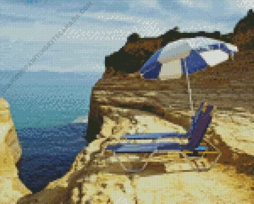 Sidari Cliffs Diamond Painting