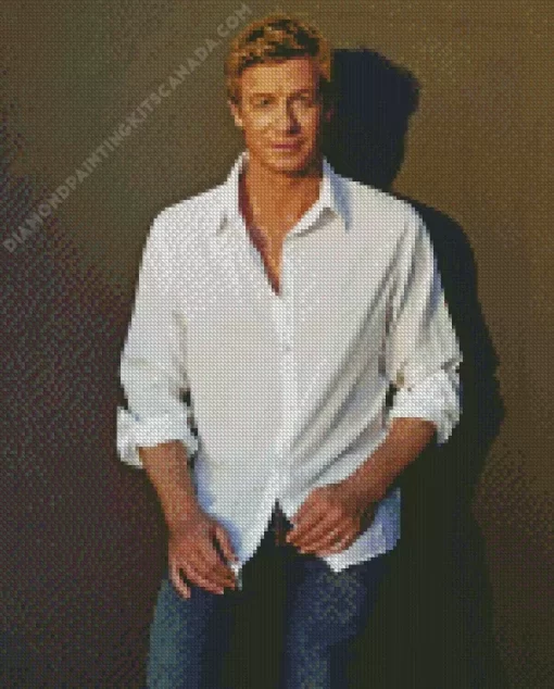 Simon Baker Diamond Painting