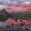 Sunset Over Wast Water Diamond Painting