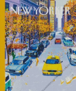 The New Yorker Cover Diamond Painting