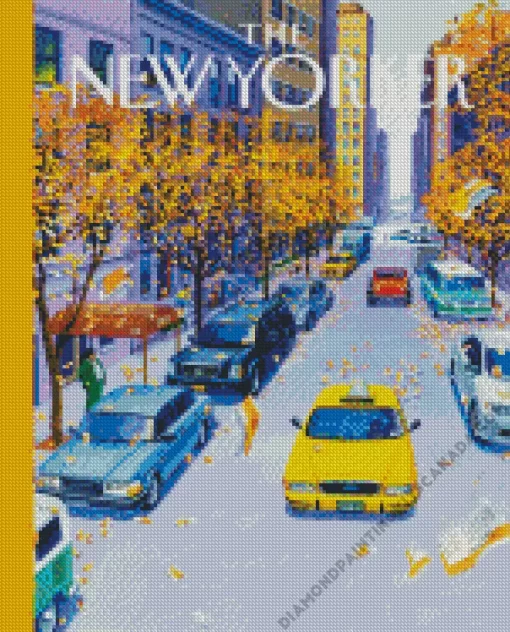 The New Yorker Cover Diamond Painting