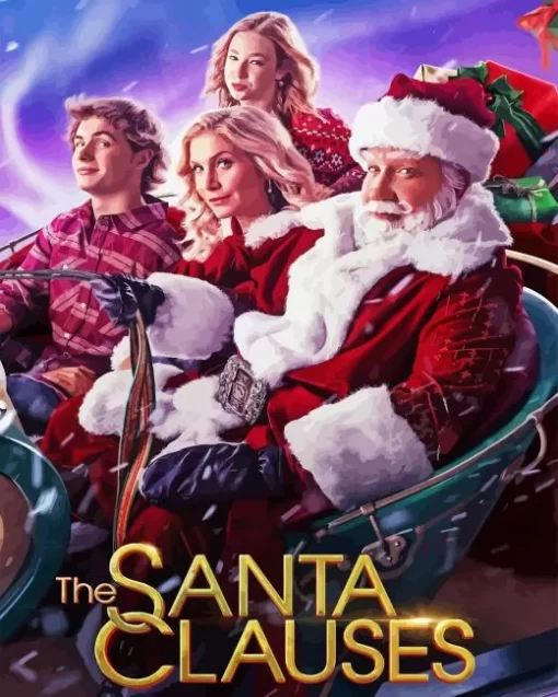 The Santa Clauses Movie Poster Diamond Painting