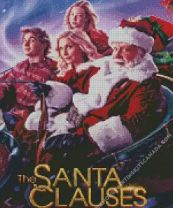 The Santa Clauses Movie Poster Diamond Painting