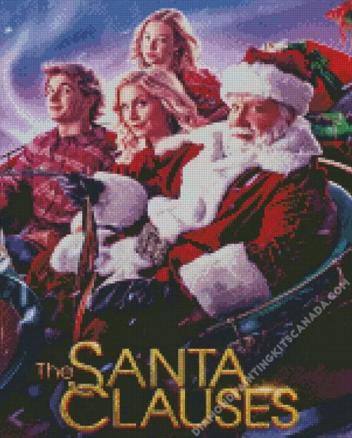 The Santa Clauses Movie Poster Diamond Painting