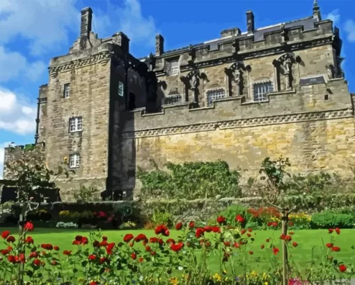 The Stirling Castle Crieff Diamond Painting