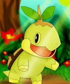 Turtwig Pokemon Diamond Painting