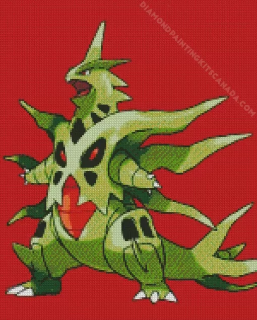 Tyranitar Diamond Painting