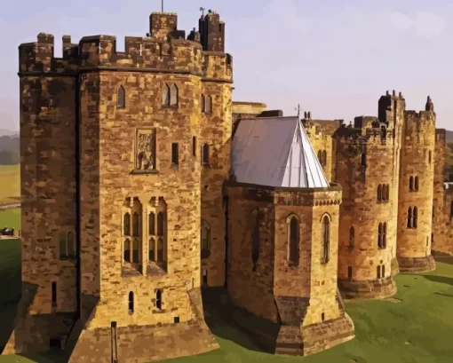 Alnwick Castle Diamond Painting