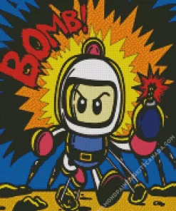 Bomberman Diamond Painting