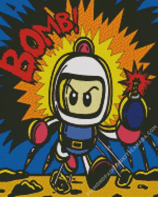 Bomberman Diamond Painting