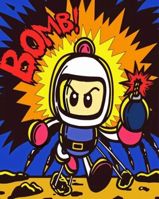 Bomberman Diamond Painting