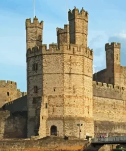 Caernarfon Castle Diamond Painting