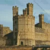 Caernarfon Castle Diamond Painting