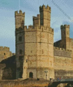 Caernarfon Castle Diamond Painting