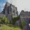 Corfe Castle Diamond Painting