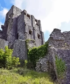 Corfe Castle Diamond Painting