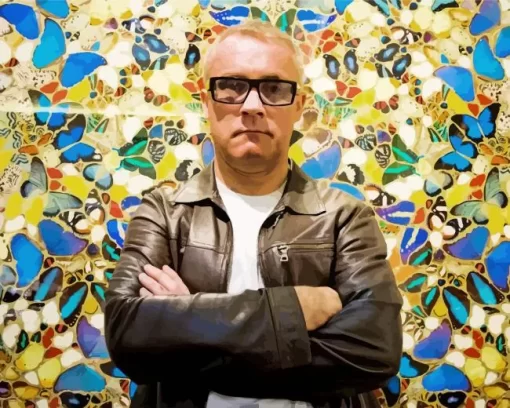 Damien Hirst Artist Diamond Painting