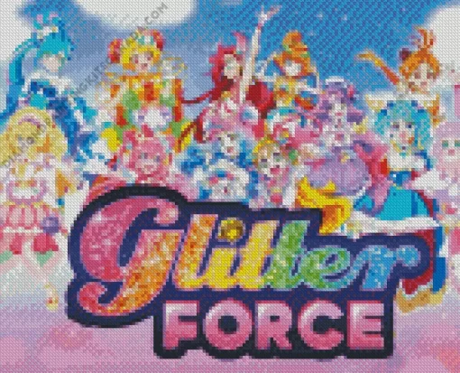 Glitter Force Diamond Painting