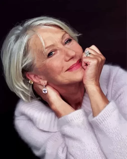 Helen Mirren Diamond Painting