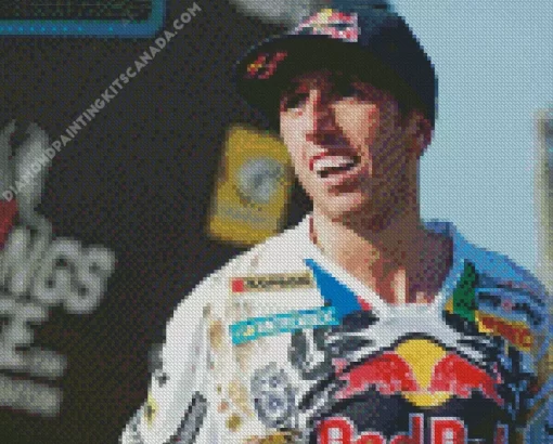 Italian Tony Cairoli Diamond Painting