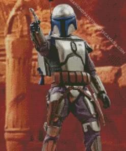 Jango Fett Diamond Painting