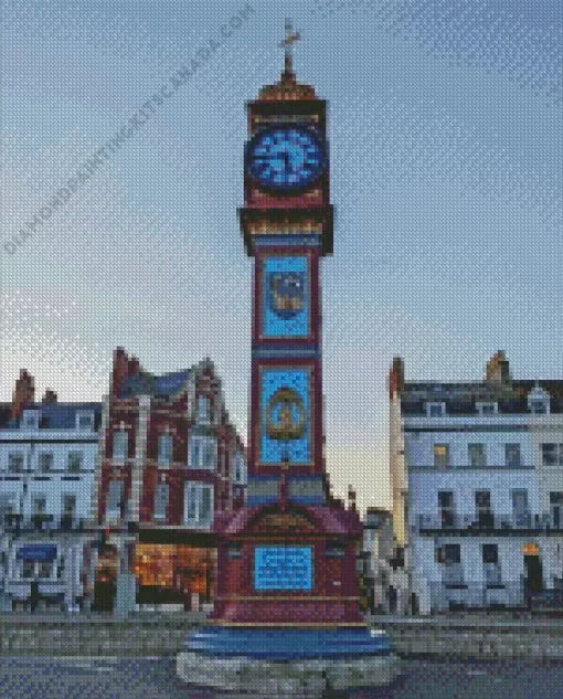 Jubilee Clock Diamond Painting