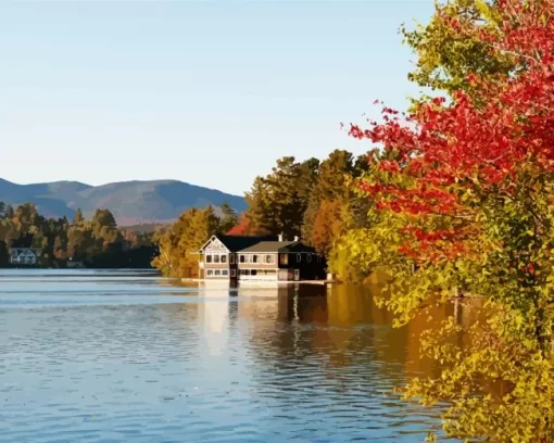 Lake Placid Diamond Painting