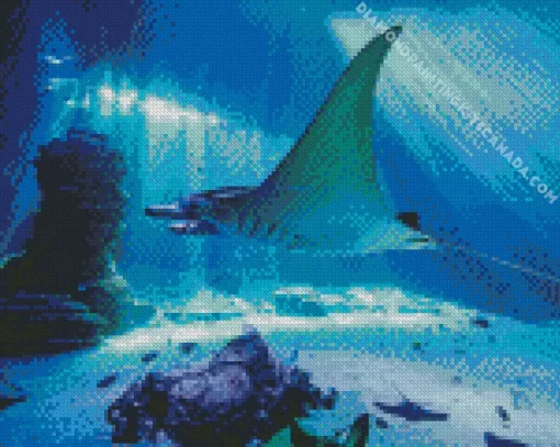 Manta Rays Diamond Painting