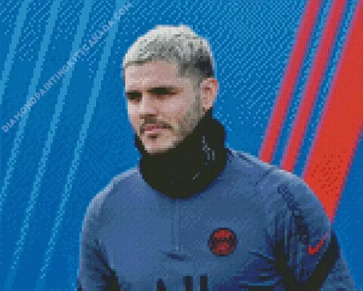 Mauro Icardi Diamond Painting