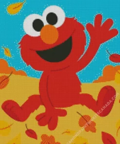 Muppet Elmo Diamond Painting