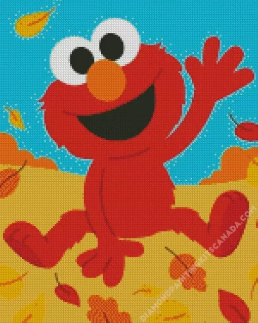 Muppet Elmo Diamond Painting