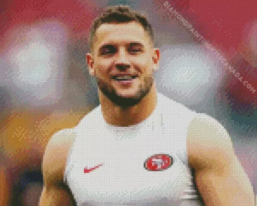 Nick Bosa Diamond Painting