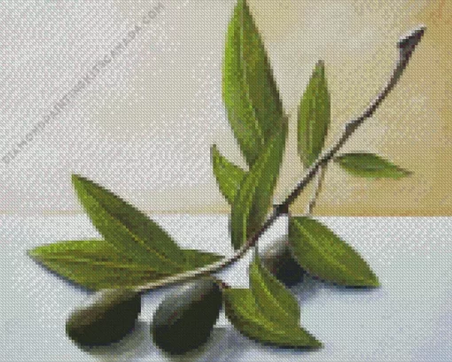 Olive Branch Diamond Painting