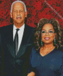 Oprah And Stedman Graham Diamond Painting