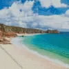 Porthcurno Beach Diamond Painting