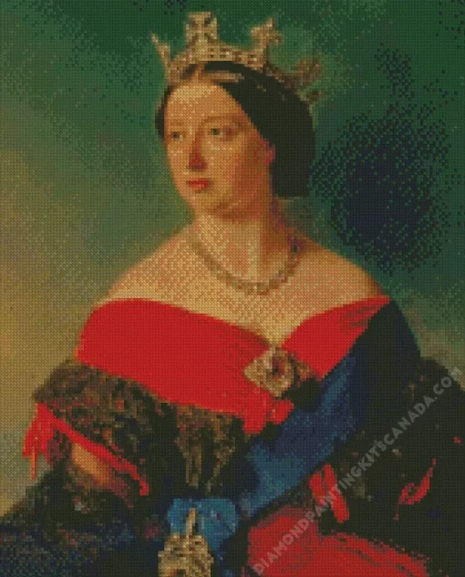 Queen Victoria Portrait Diamond Painting