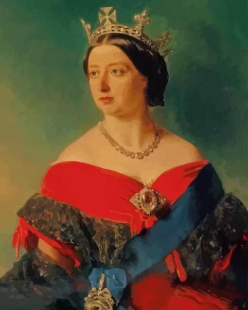 Queen Victoria Portrait Diamond Painting