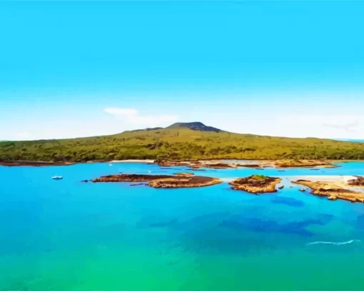 Rangitoto Island Diamond Painting