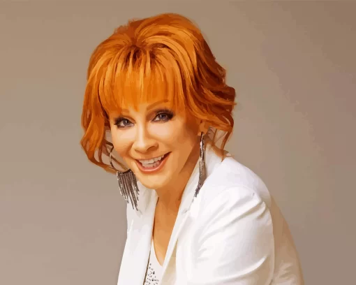 American Reba McEntire Diamond Painting