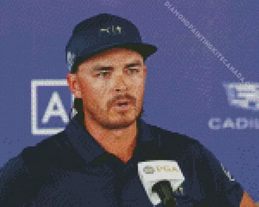 Rickie Fowler Golfer Diamond Painting