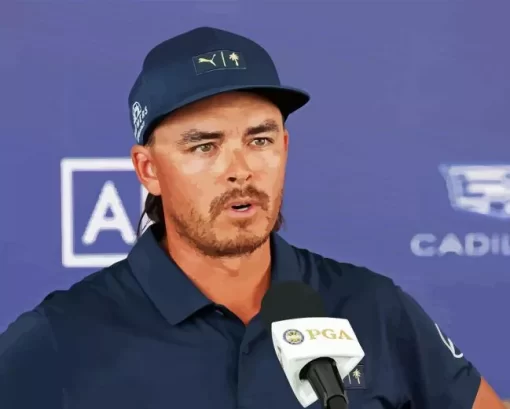 Rickie Fowler Golfer Diamond Painting