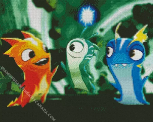 Slugterra Anime Diamond Painting