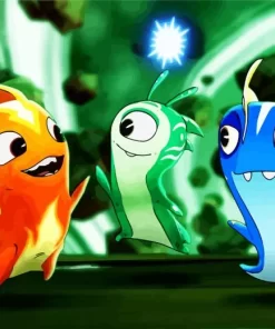 Slugterra Anime Diamond Painting