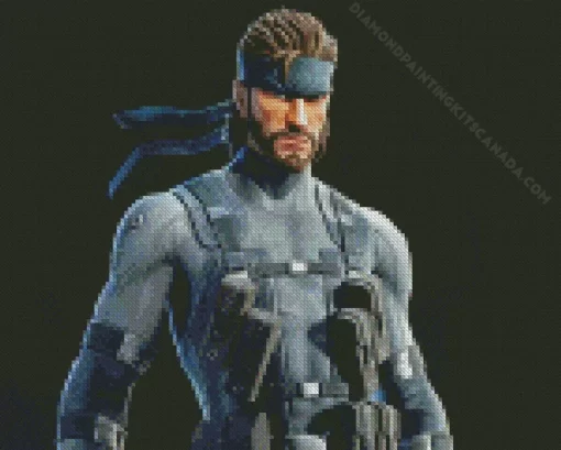 Solid Snake Diamond Painting